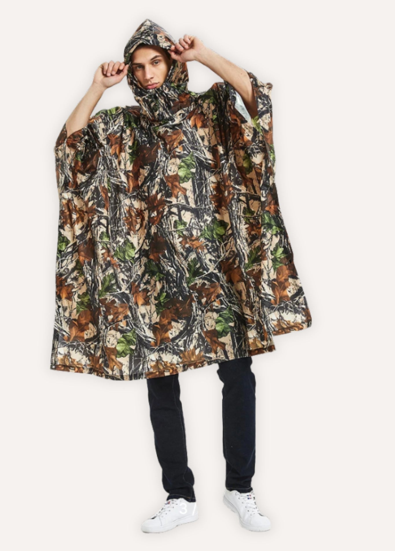 Waterproof Camouflage Poncho | Falcron
