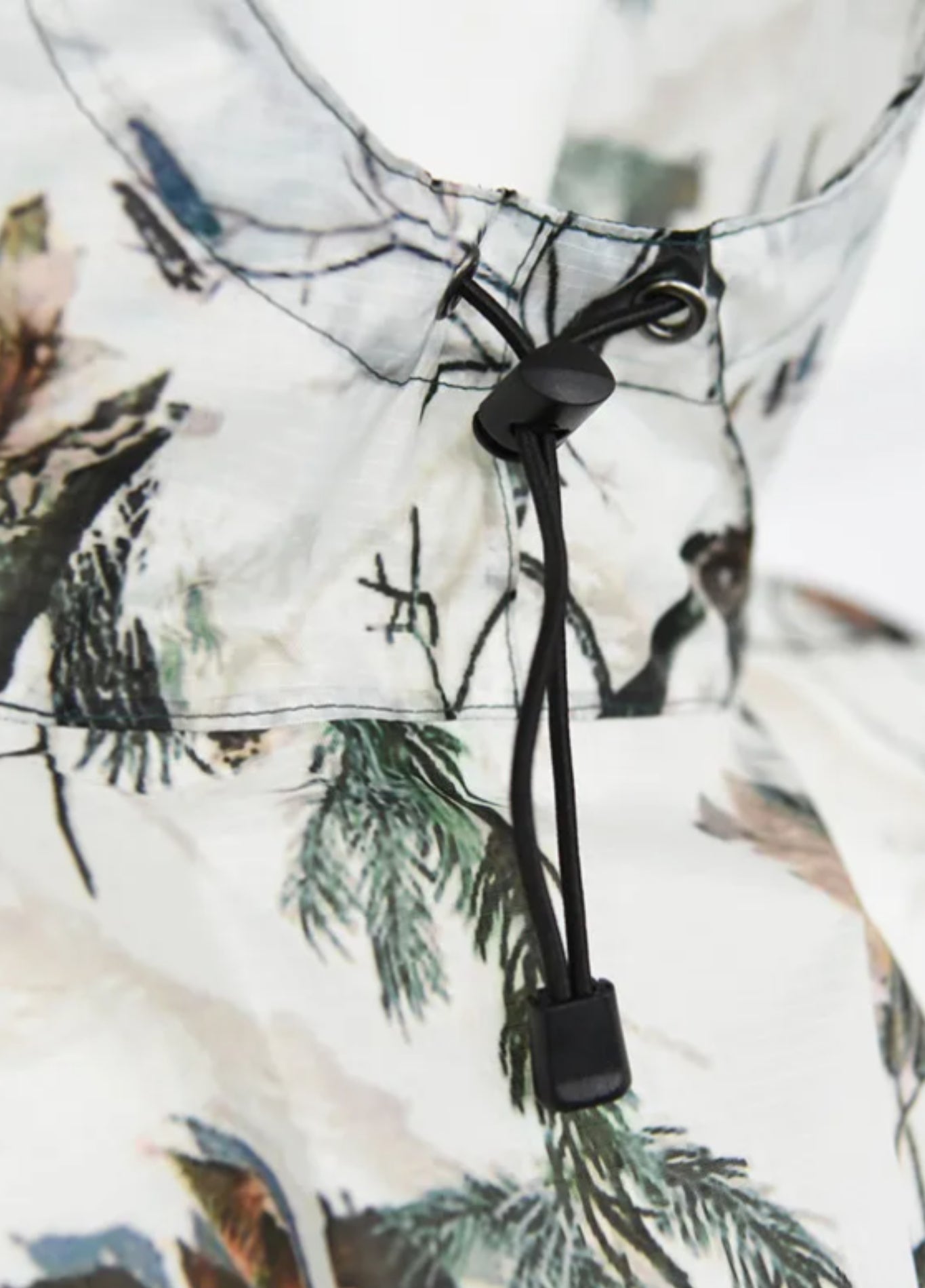 Camo Poncho with Hood | Snøvik