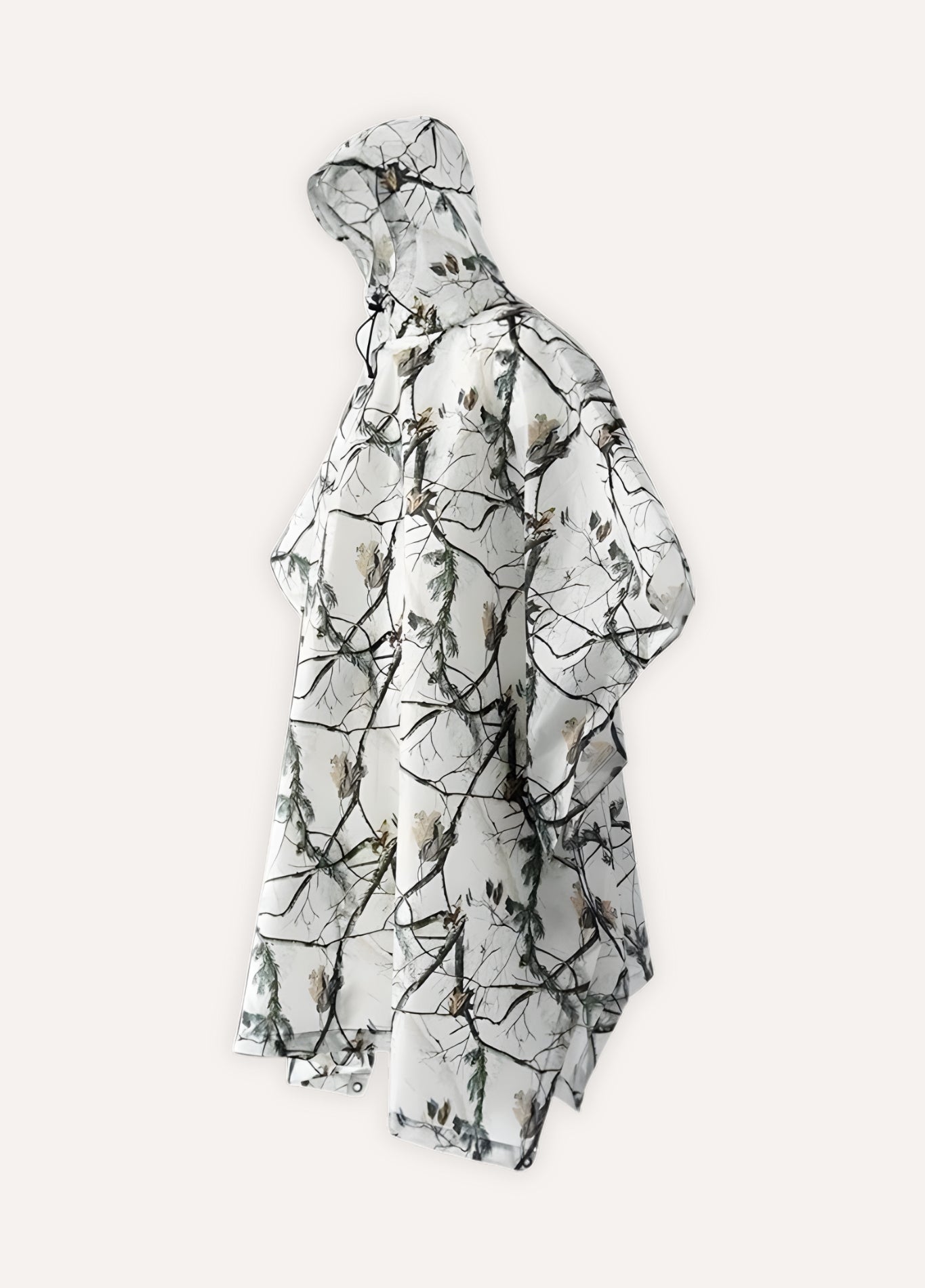 Camo Poncho with Hood | Snøvik