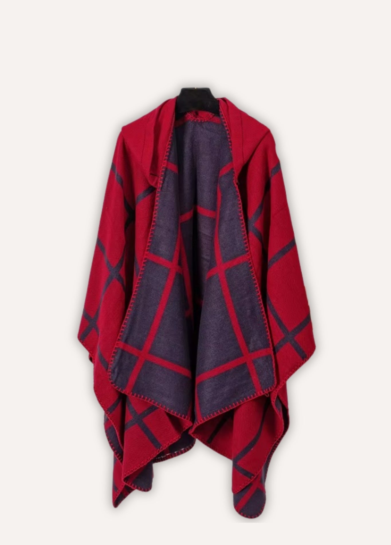 Men's hooded poncho cape | Ardén