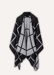 Men's hooded poncho cape | Ardén