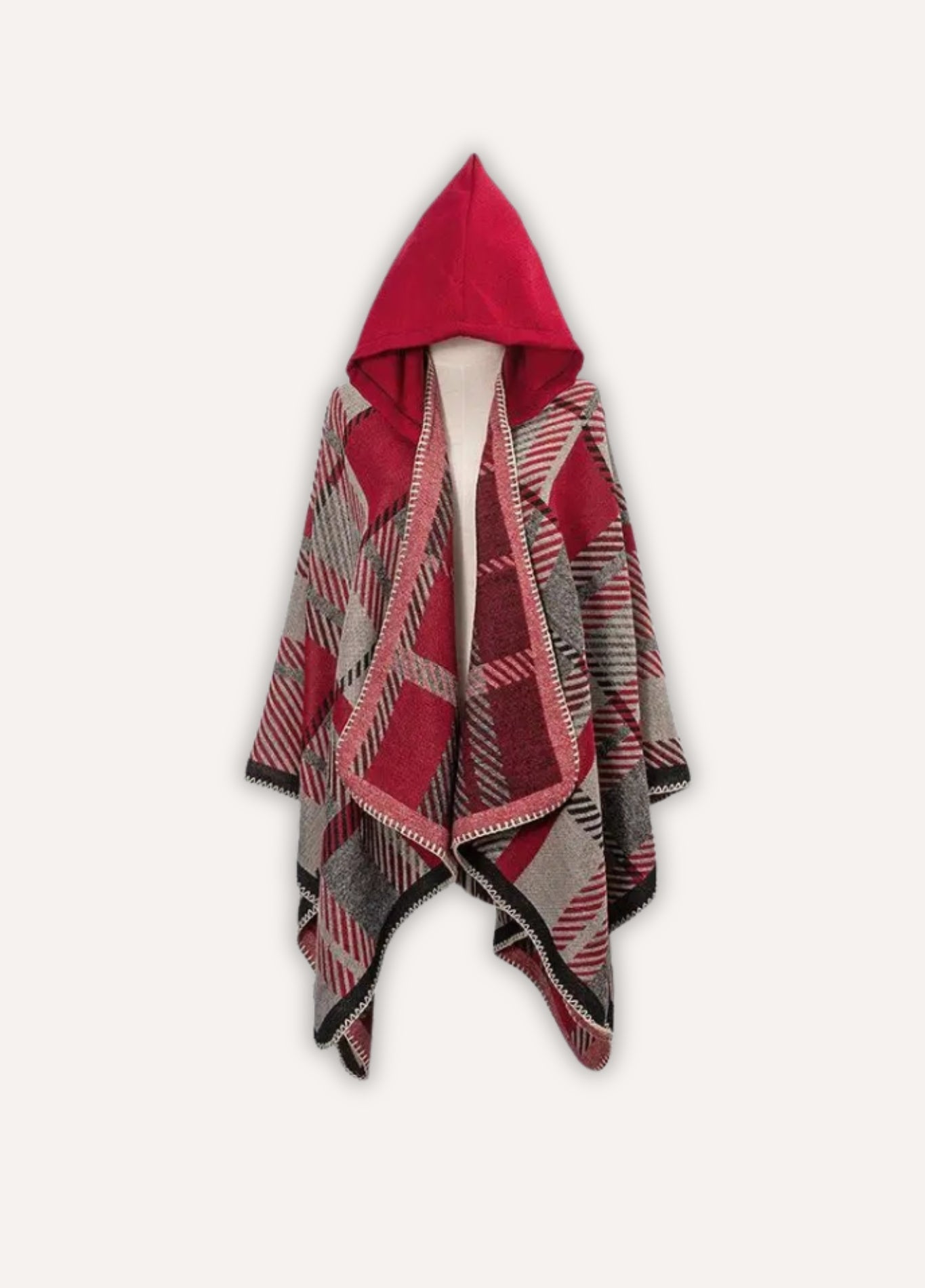Hooded Cashmere Poncho for Men | Brenlor 