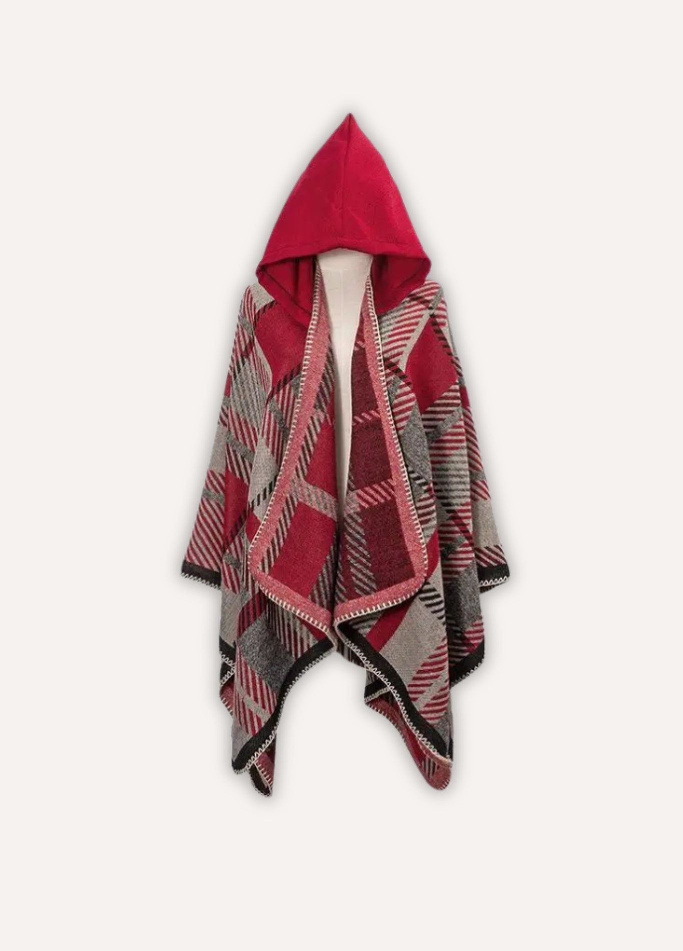 Hooded Cashmere Poncho for Men | Brenlor 