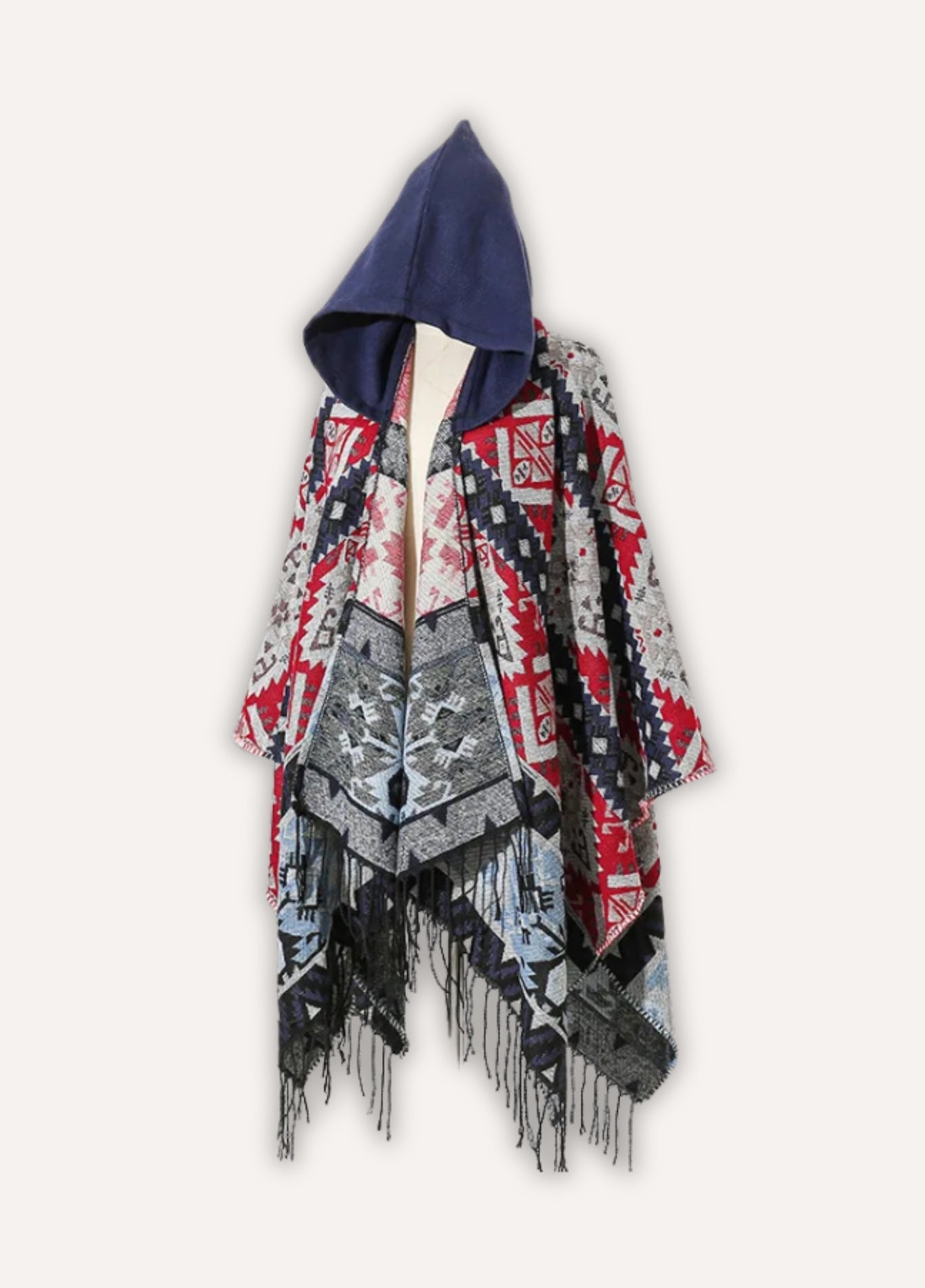 Andean-inspired men's poncho | Korr 