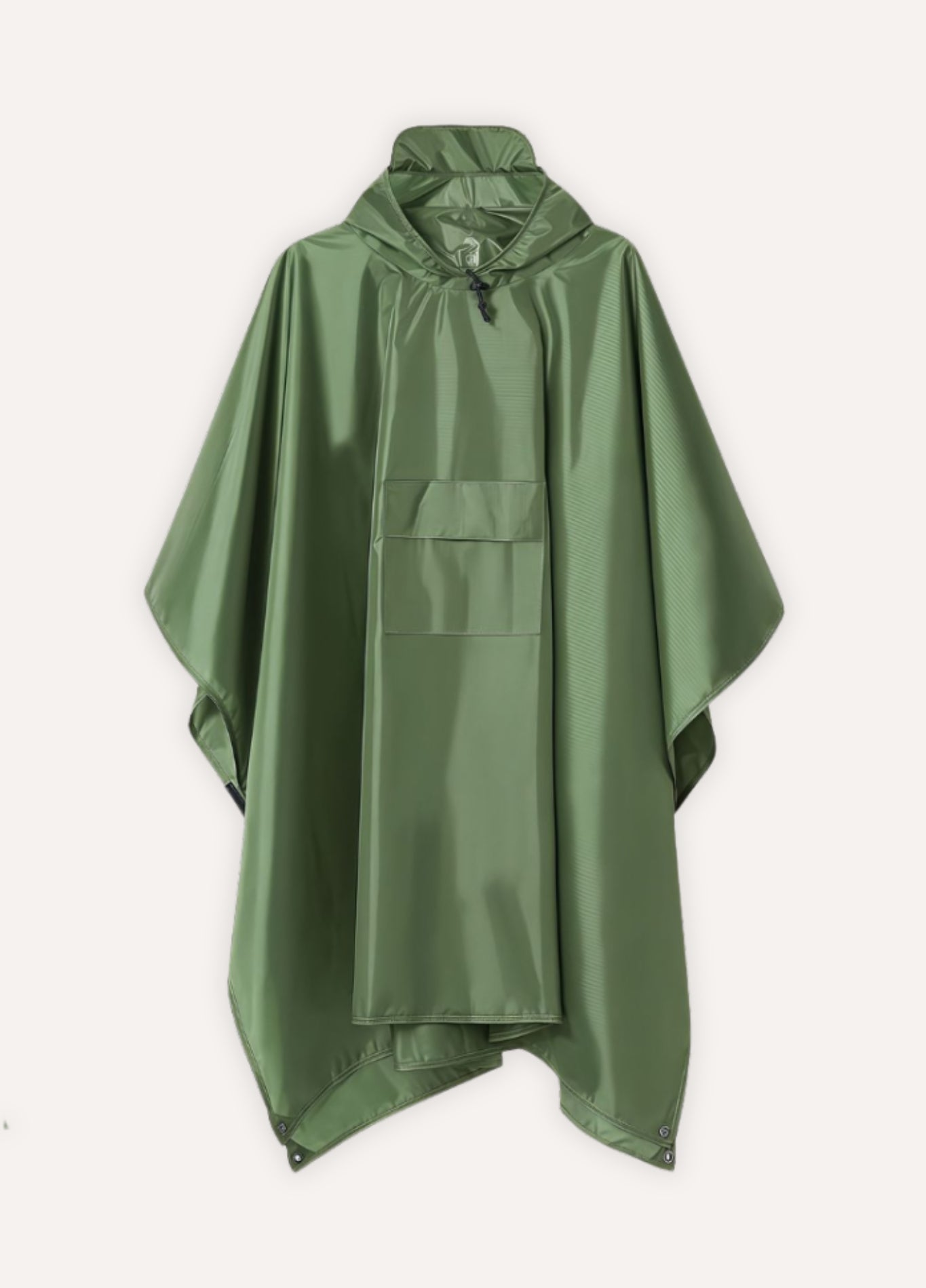 Green Waterproof Rain Poncho | Trailor