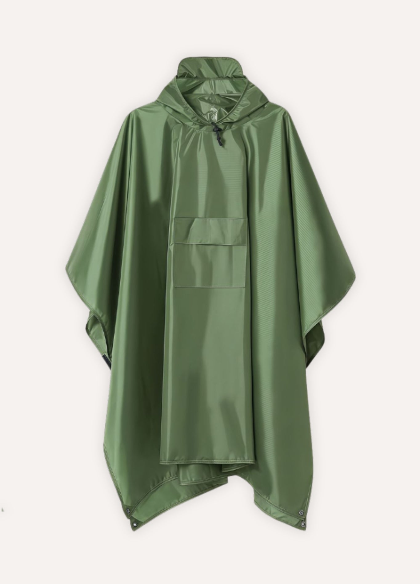 Green Waterproof Rain Poncho | Trailor