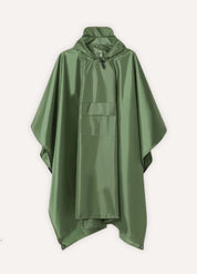 Green Waterproof Rain Poncho | Trailor
