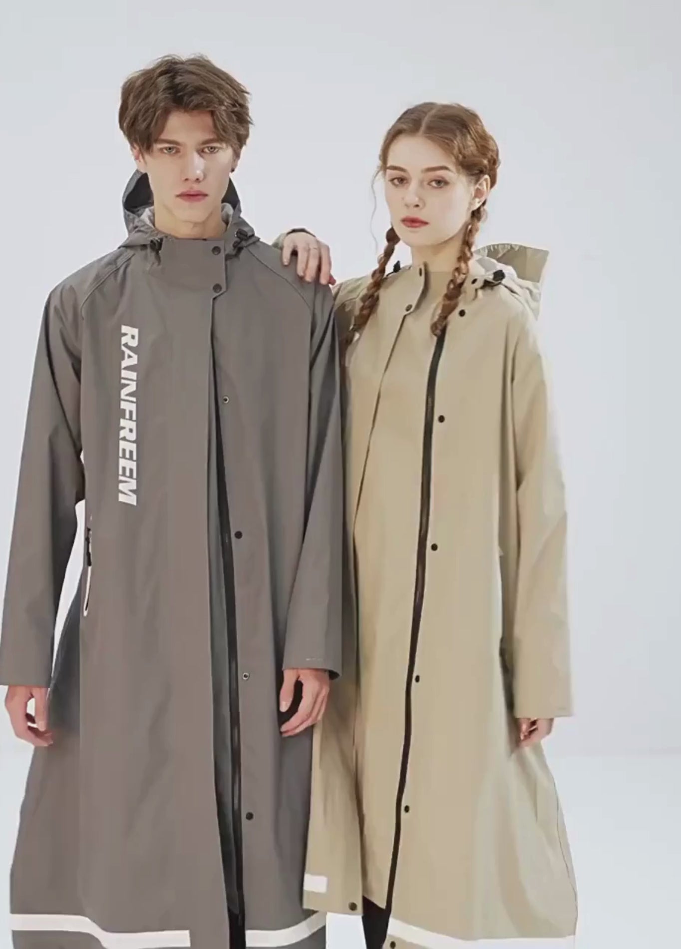 Raincoat poncho | Reflective