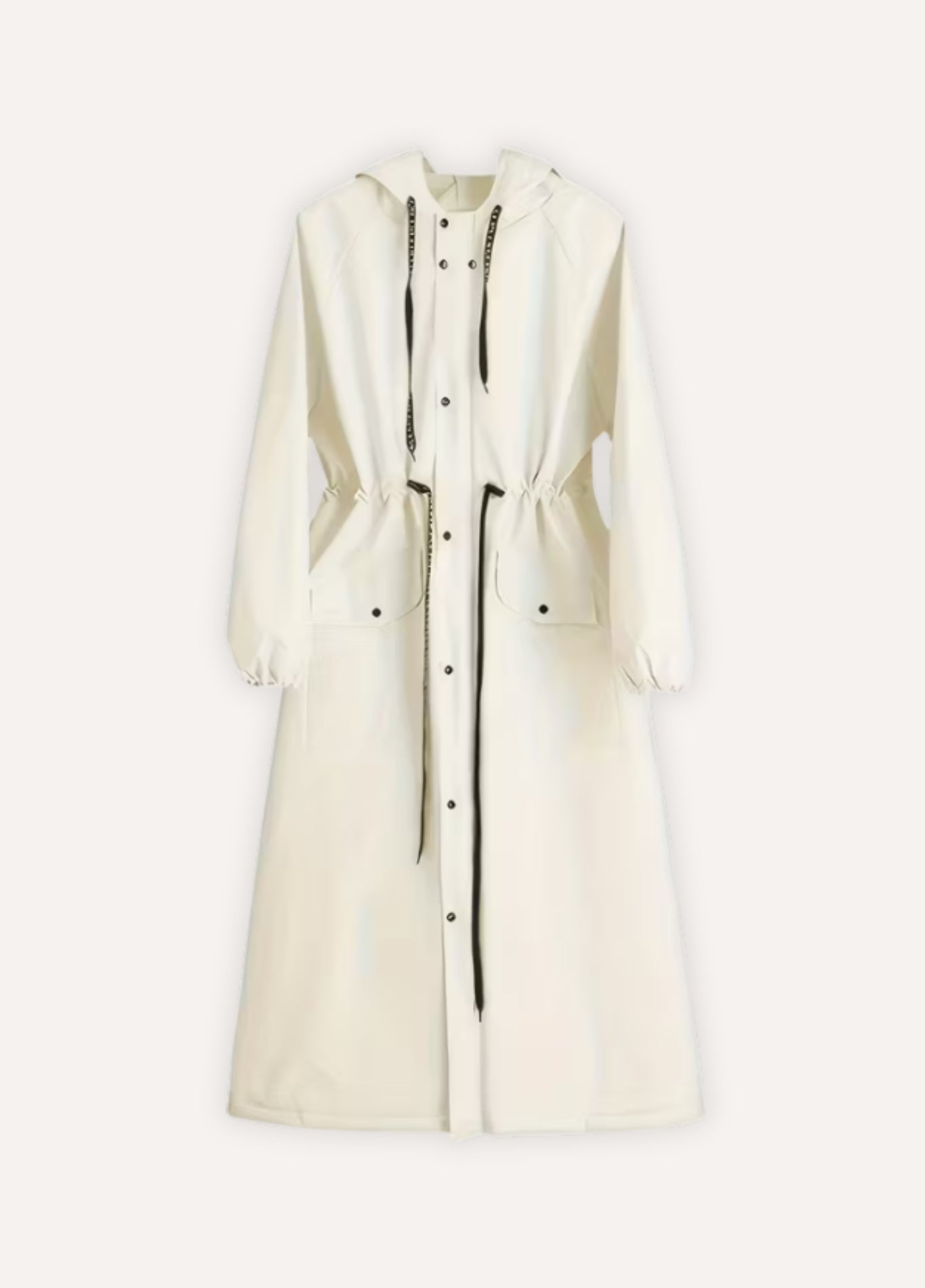 Long EVA rain poncho with hood | Claria – Ponchori