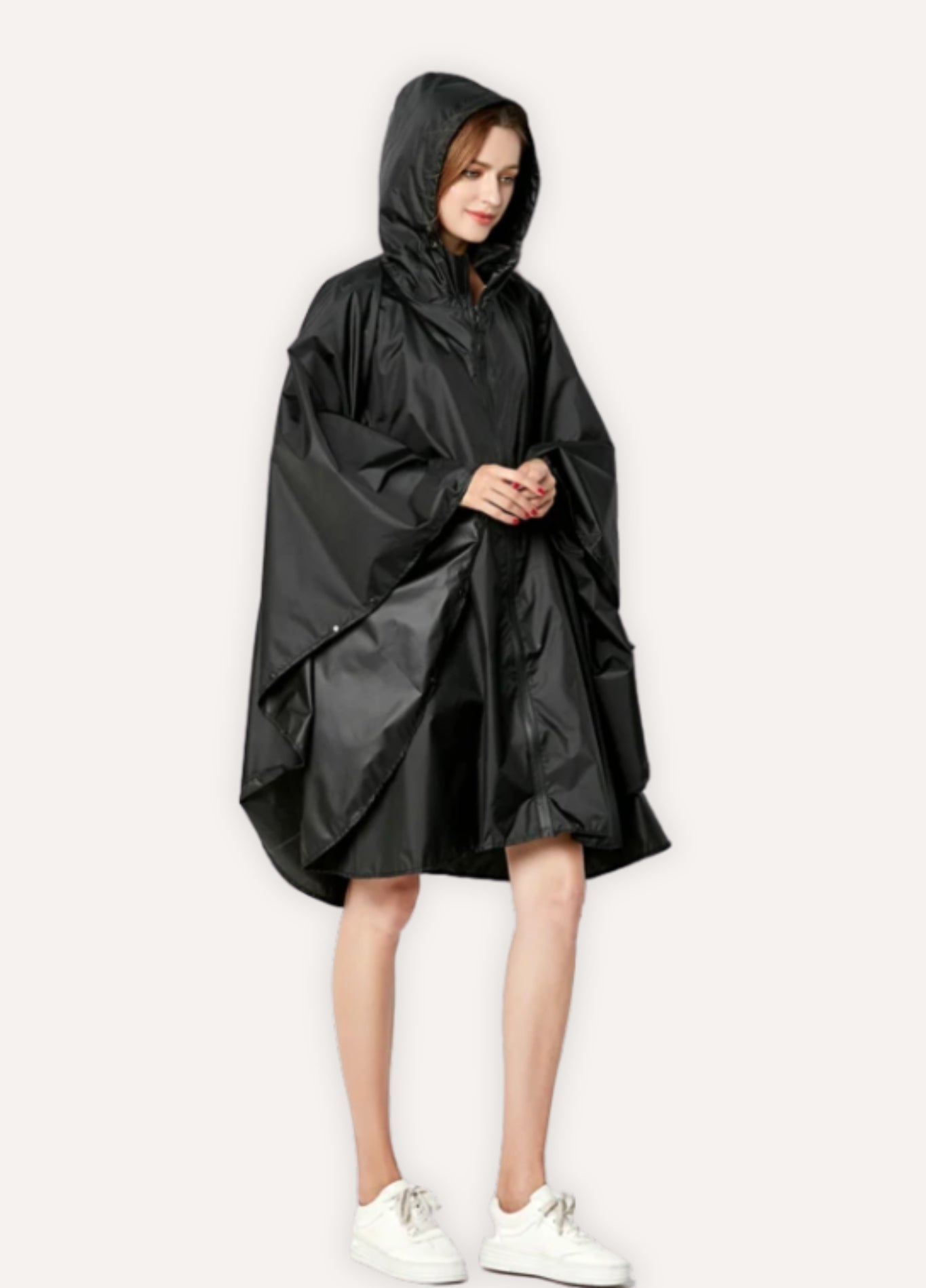 Hooded Poncho for Everyday Rain Protection | Klyra