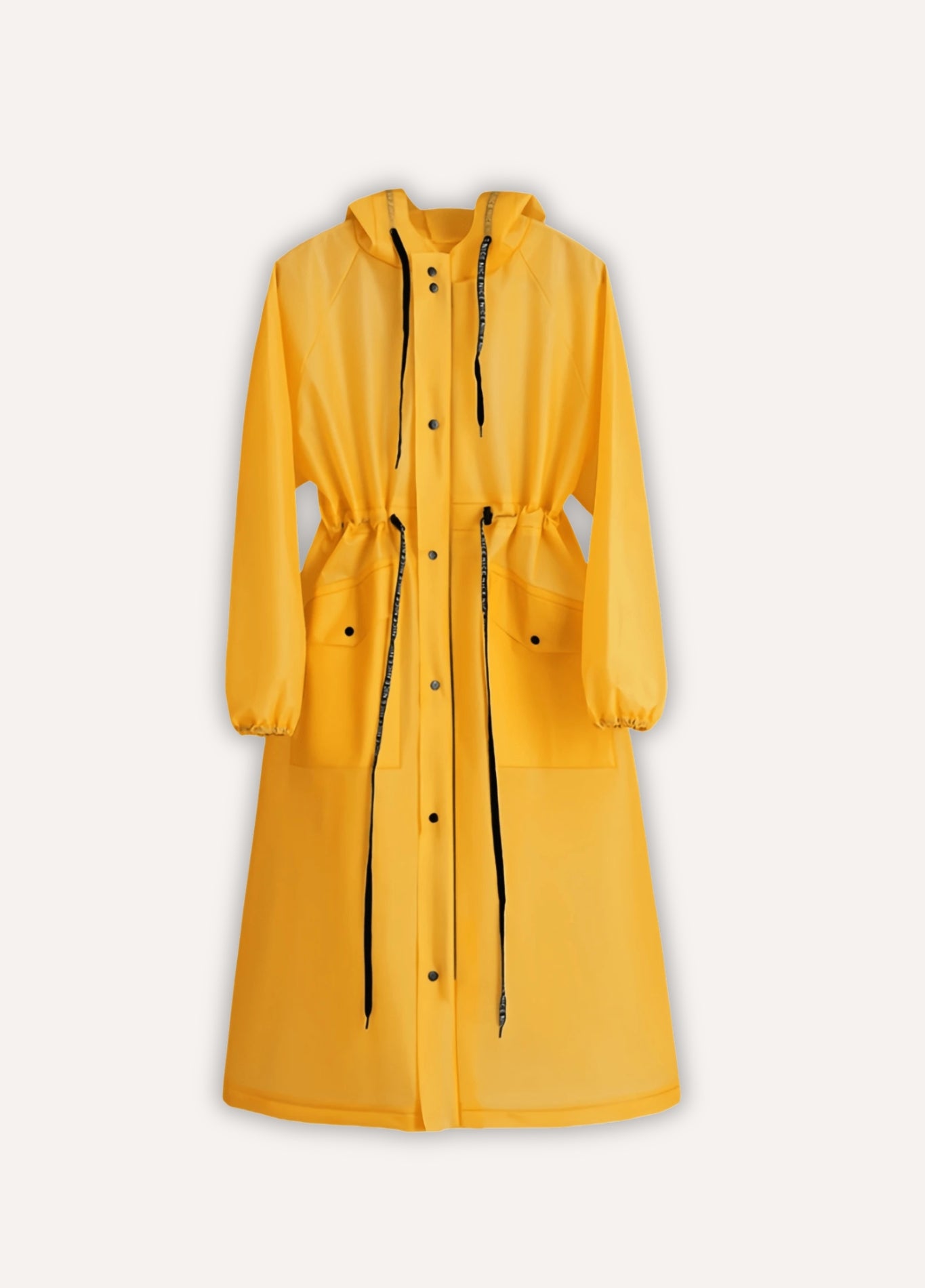 Rain Poncho Women | Waterproof Jacket with Hood and Pockets