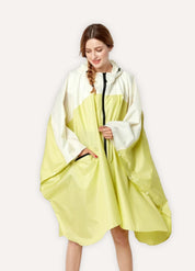 Rain Poncho with Colour Block Design | Skye