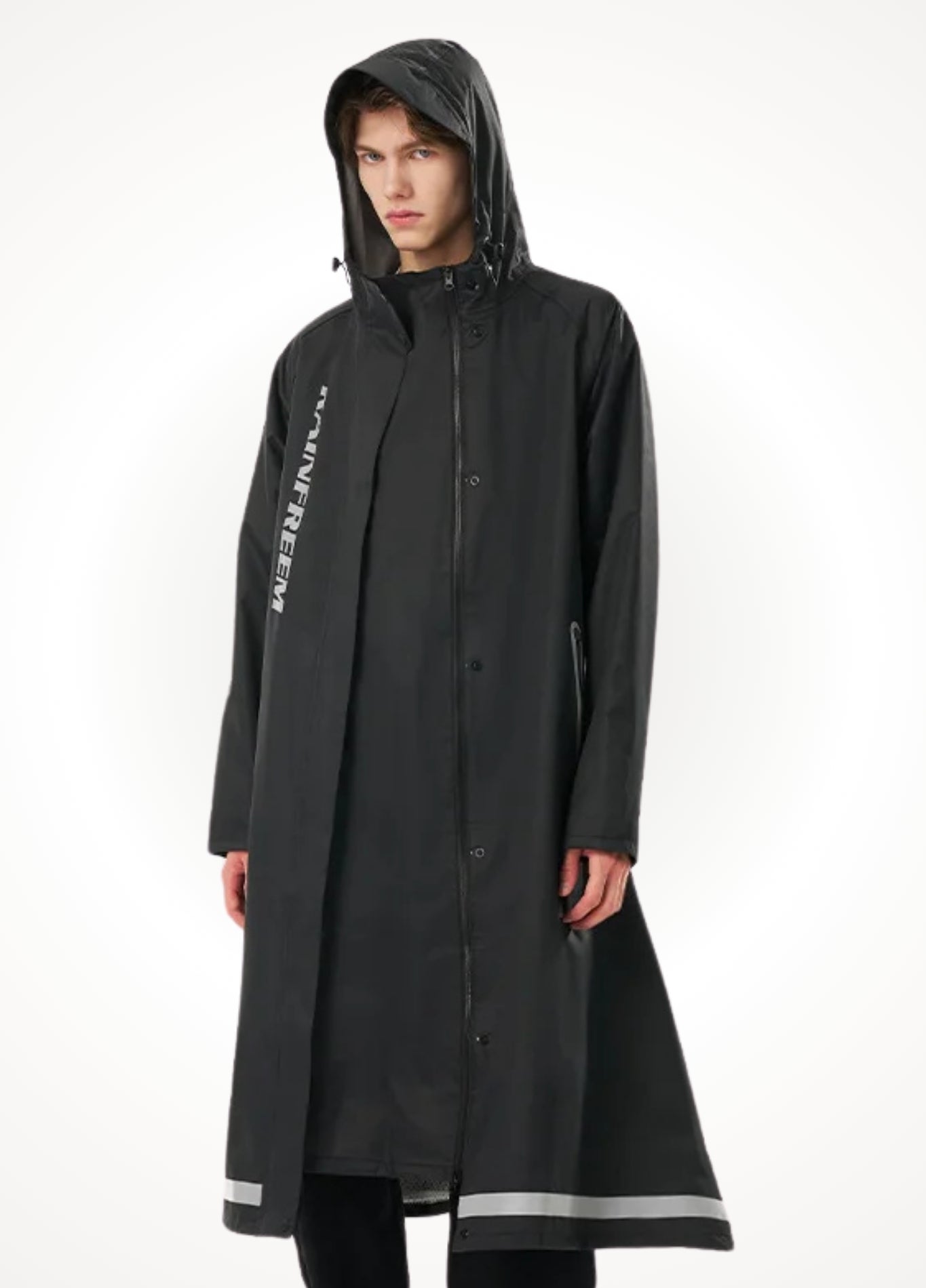 Poncho Raincoat with Reflector​