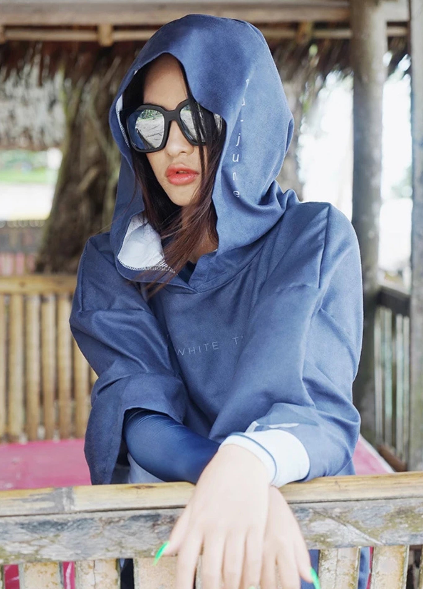 Bluey poncho towel with hood | Aqualis