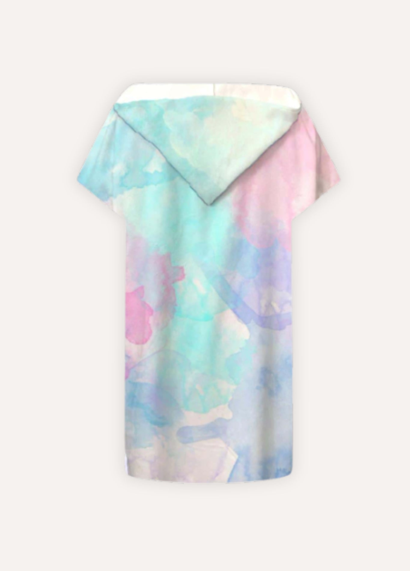 Microfibre towel poncho with hood | Cloudia