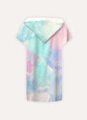 Microfibre towel poncho with hood | Cloudia