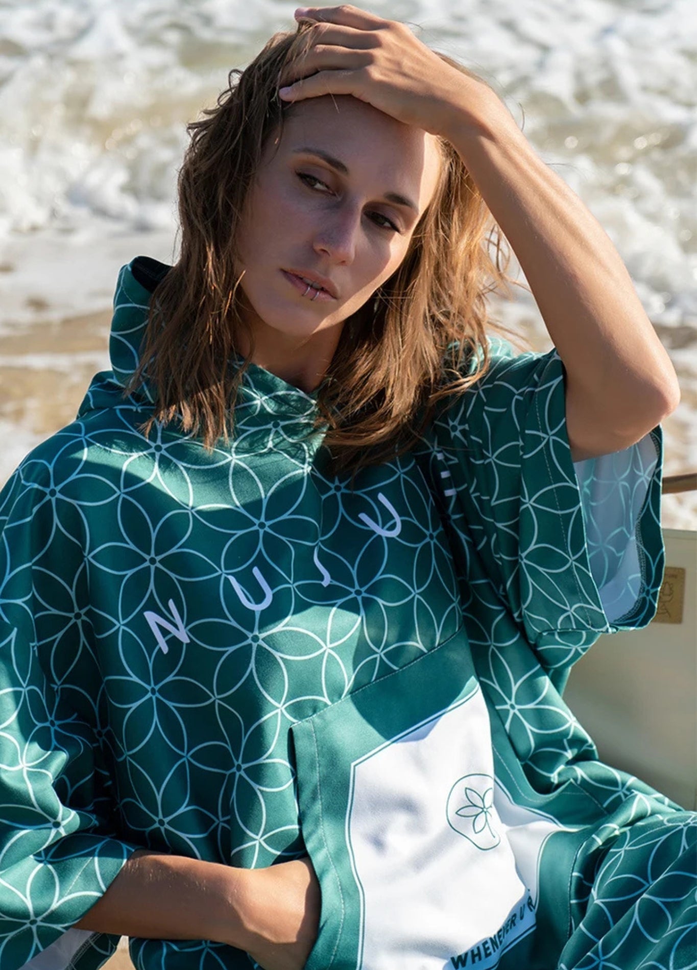 Beach Changing Poncho for Women | Océava