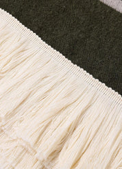 Poncho for women with modern geometric style