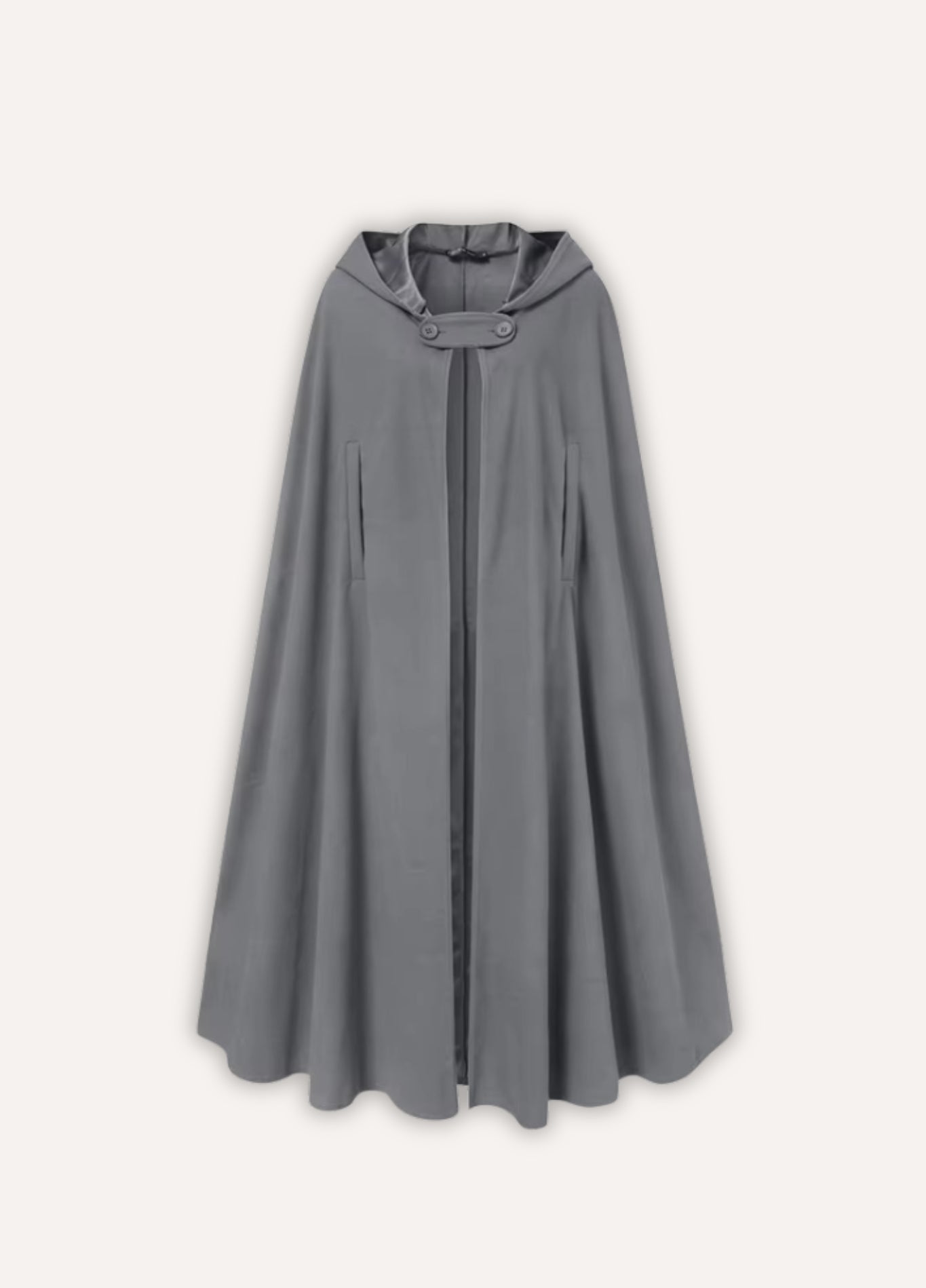 Winter Poncho with Hood for Women | Seren