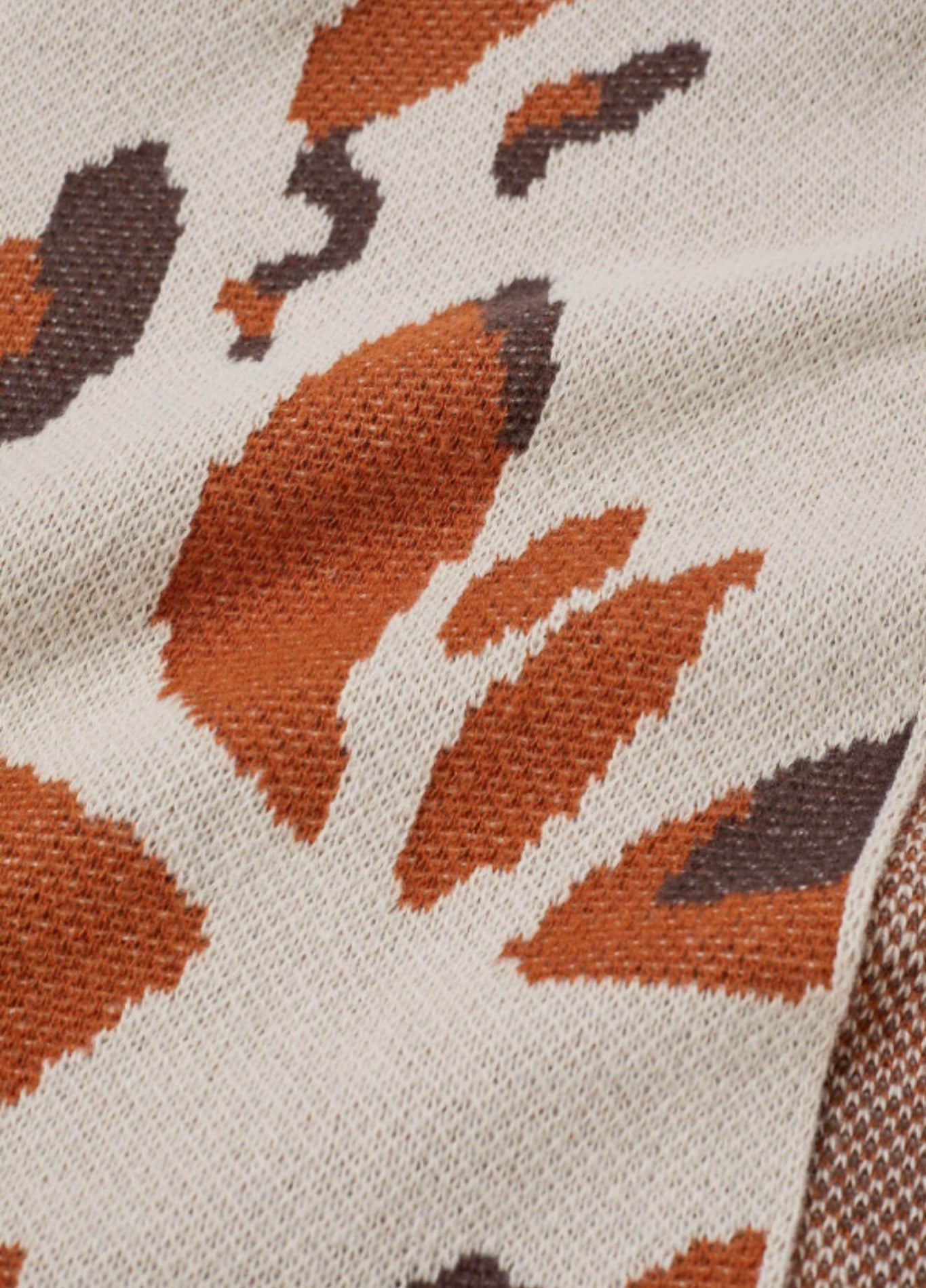 Women's animal print poncho | Wyldéa