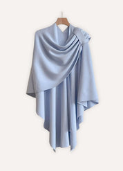 Knit poncho wrap for comfort | Élyne